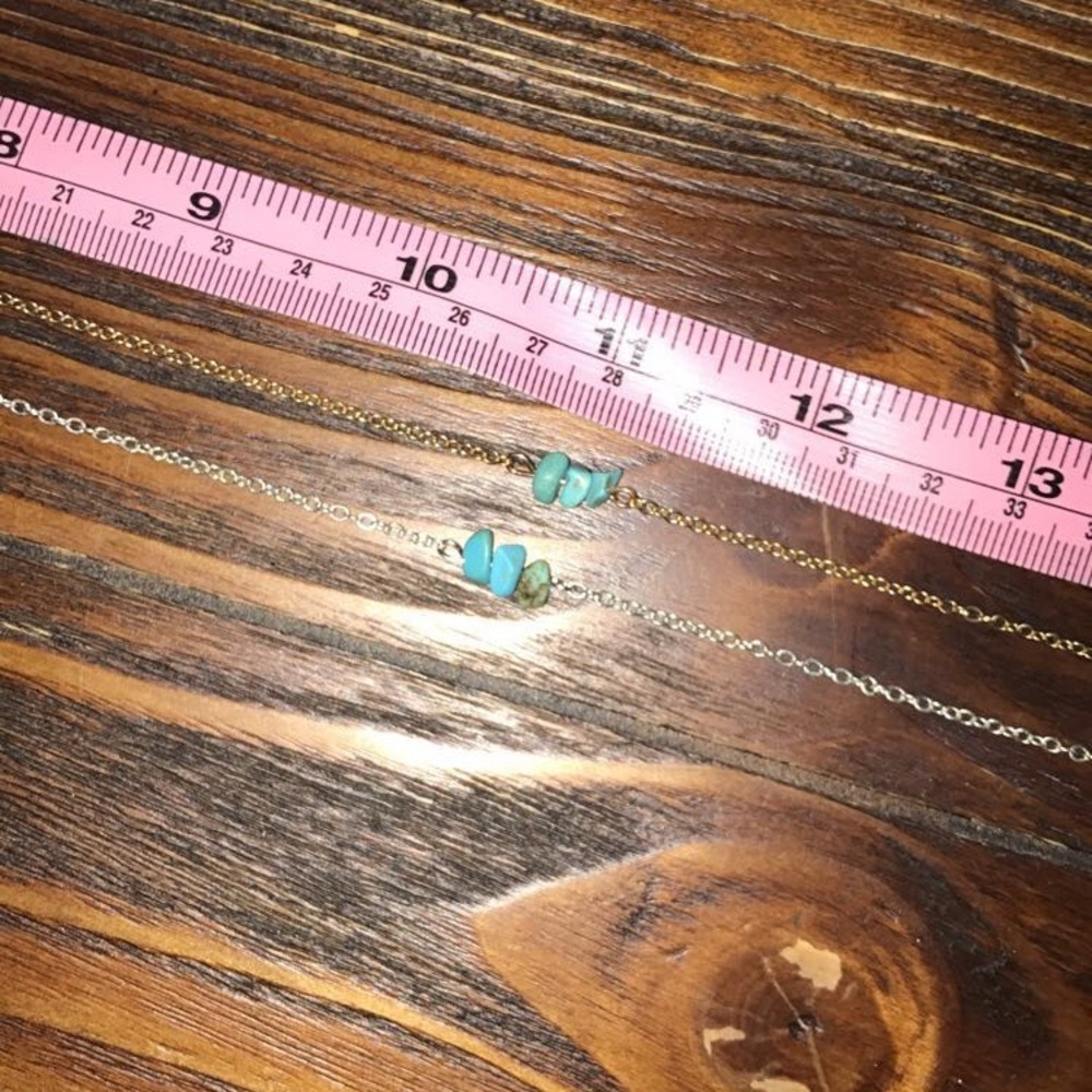 Dainty Turquoise Choker - Picture 5 of 6